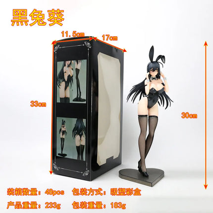 28/30CM White Bunny Natsume Ensoutoys Sexy Girl Anime Action Figures PVC Hentai Collection Doll Model Toys Adult Gift