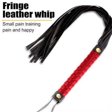 Erotic Bed Bondage Kits Slave Restraint Bondage Set Genuine leather Collar Mouth Gag Whips Handcuffs Adult Sex Toys For Couples