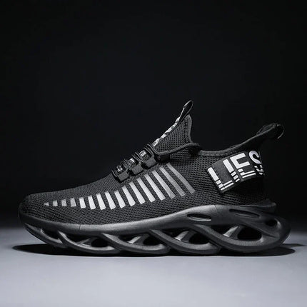 YRZL Men's Comfortable Sneakers, Women's Breathable Couple Running Shoes, Mesh Tenis Sport Shoes Size 36-46 Walking Sneakers Men