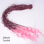 TPink / 24inches / 5pcs/lot
