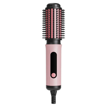 TINSOL Negative Ion Hot Air Brush Professional Styling Tool Multi-Functional Heated Curling and Straightening Brush