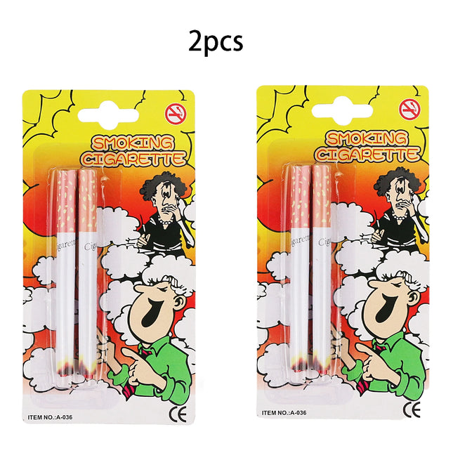 Simulated cigarettes, April Fool's Day prank toys, pranks, cigar models, props, funny