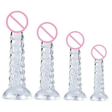 【AN】23cm Dragon Dildo Suction Cup Anal Plug Whip Buttplug Anus Dilator Female Vaginal Masturbator Butt Plug Sex Toys For Women M