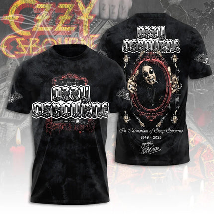 Hot Rock Ozzy Band 3d Printing T-shirt Men Women Fashion Hip Hop Short Sleeve Sports O-Neck Tops Tees For Men Clothes