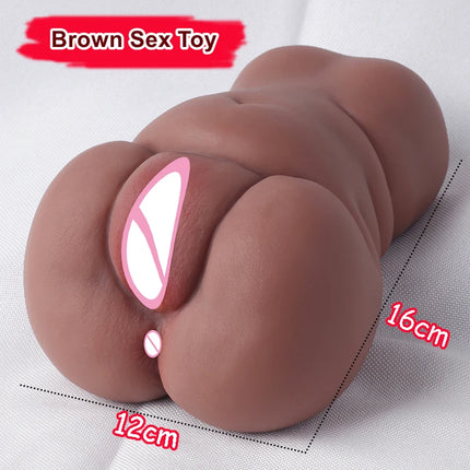 Sex Toys for Men Realistic Artificial Vagina 3D Pocket Pussy Real Vagina Sextoys Silicone Adult Product Male Masturbators Cup