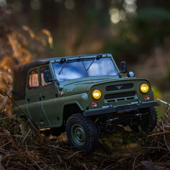 WPL C94 RC Car 1:12 UAZ-469  Remote Control Climbing Off Road Vehicle 2.4G Simulation Model Car 4WD Rock Crawler Adult Toy Gift