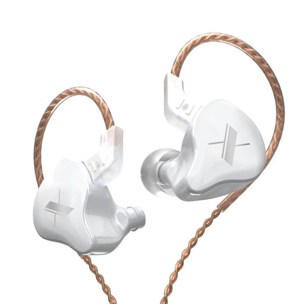 KZ EDX Wired Earphones With Microphone Dynamic HIFI Bass Music Earbuds In Ear Monitor Headphones Noise Cancelling Sport Headset