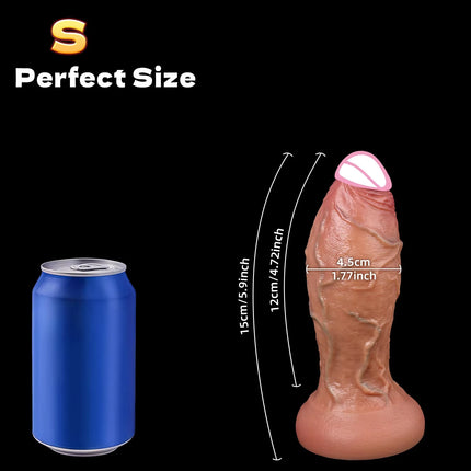Realistic Thick Dildo Double Silicone Penis Skin Soft Dildos For Woman Vagina Man Anal masturbator Suction Cup Big Dick Sex Toys