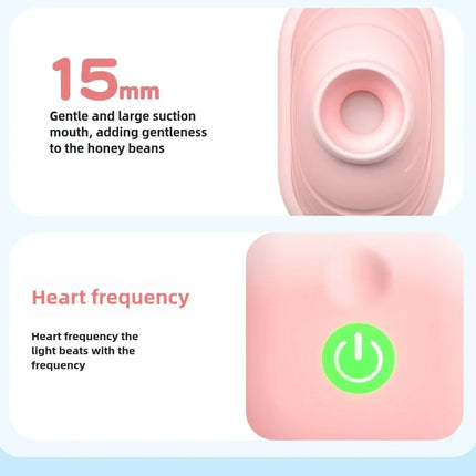Ice cream portable vibrating sucking masturbation massager clitoris nipple vibrating sucking stimulator sex toys adult products