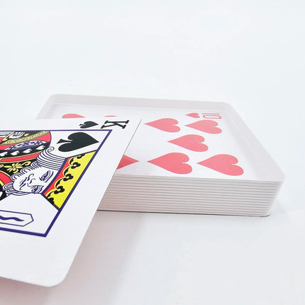 Omni Deck Transparent Deck Block Ice Bound Card Magic Trick Close up Magic Card to Clear Magia Magie Magicians Prop Accessory