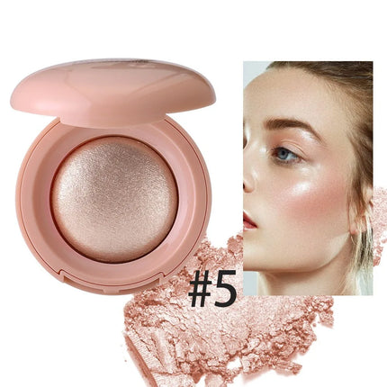 Highgloss Makeup Highlighter Smooth Mashed Potato Texture Highlight Pearlescent Contour Long-lasting Waterproof Body Highlight