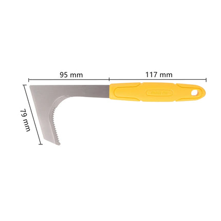Gardening Handheld Turf Mower Machete Hook Crack Weeder Lawn Portable Root Remover Digger Weed Puller Transplant Seedling Tools