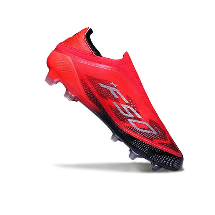 Without-Lace Non Slip Football Shoes Pro Mens Football Boots Youth FG/TF F50+ Training Studded Fast Soccer Shoes for Man