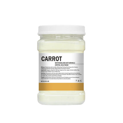 650g Enzyme Crystal Facial Mask Powder Carrot Soft Mask Powder Moisturizing Rose Petal Jelly Mask Mud Face Care Dropshipping