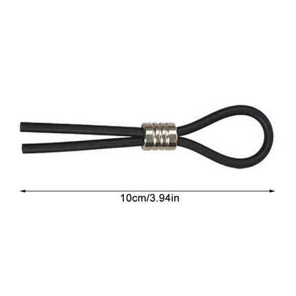 Delay Ejaculation Rope Adjustable Penis Ring Sex Toys For Men Semen Silicone Ejaculation Delay Male Cockring Sex Adult Supplies