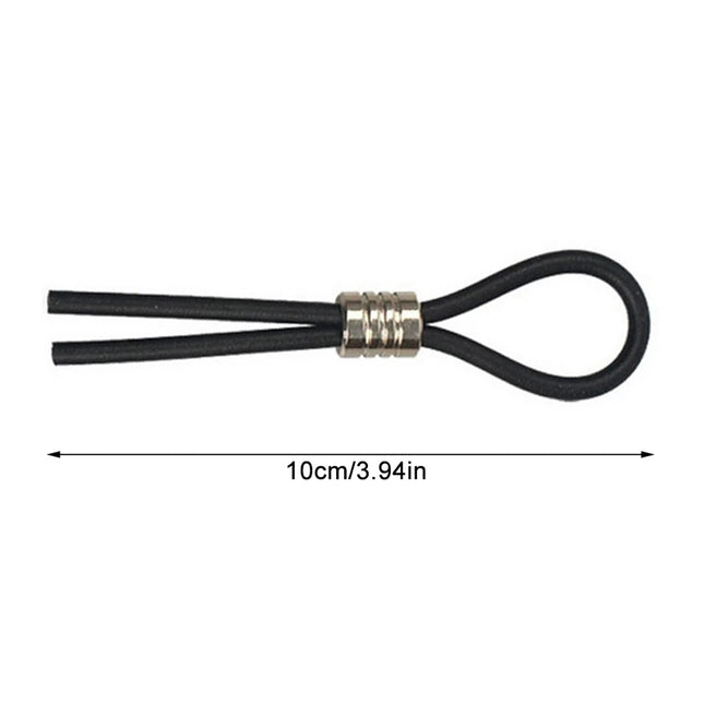 Delay Ejaculation Rope Adjustable Penis Ring Sex Toys For Men Semen Silicone Ejaculation Delay Male Cockring Sex Adult Supplies