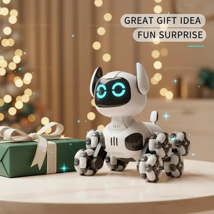 8WD RC Smart Al Robot Dog Car Toys for Kids Remote Control Stunt Drift Car Touch Sensing Music Electric Toys Gifts for Kids Boys