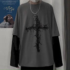 Cross dark gray / XXL / China Mainland