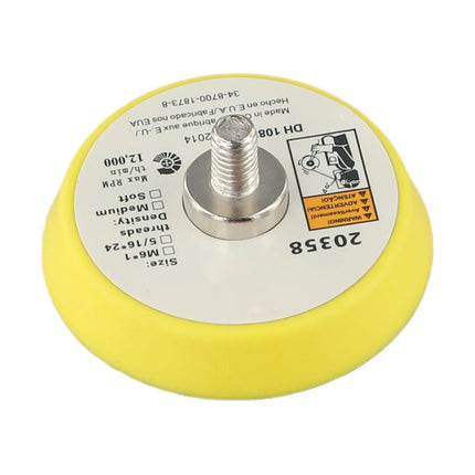 2/3/5 Inch Polishing Sanding Disc M6/M8 Male Thread Backing Pad Sander Polishing Tray For Wood Metal For Grinding Polishing