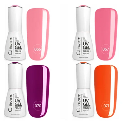 Clavier Luxury Nail Polish 10 Ml Classic Nail Polishes Durability Of The Manicure Shine Nails Glitter Gel Varnishes Colorful