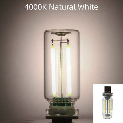 AITHEA USB Touch Control LED Filament Night Light Retro Bulb Atmosphere Lamp for Car Camping Bedroom Home Decor