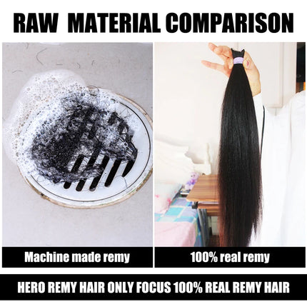 Remy Human Hair Bundles Genius Hair Weft Straight Brazilian One Donor Natural Color Human Hair 50G Women Hair Weft 16-24 inch