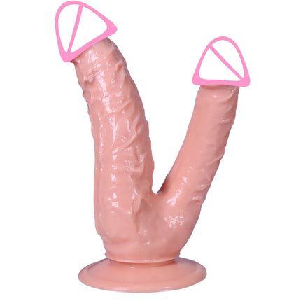 2026 Double Dildos Big Anal Butt Plug Soft Smooth For Sex Machine Double Headed Penis For Women Man Couples Huge Dildo Sex Toys