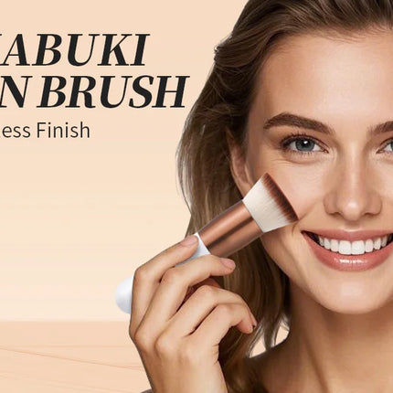 DUcare Foundation Brush Flat Top Kabuki Makeup Brushes Synthetic Hair Liquid Blending Mineral Powder Buffing Stippling Cosmetics