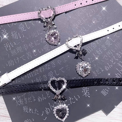 Unique Heart Pendant Wristband Heart  Charm Hand Chain Fashion Jewelry