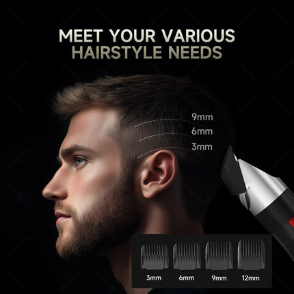ENCHEN Sharp R Professional Haircut Clipper Single Handfine-Tuning Design  With Safety Lock Upgraded Ceramic Blade Type-C Port