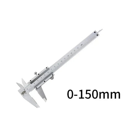 0-150mm Stainless Steel Vernier Caliper Locking Screw Vernier Caliper Stainless Steel by BeBosLook
