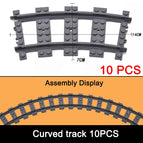 Curved track 10PCS