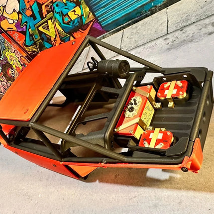 Applicable to 1/10 VANQUISH H10 OPTIC rear beds with Simulation of fuel tank and battery decoration