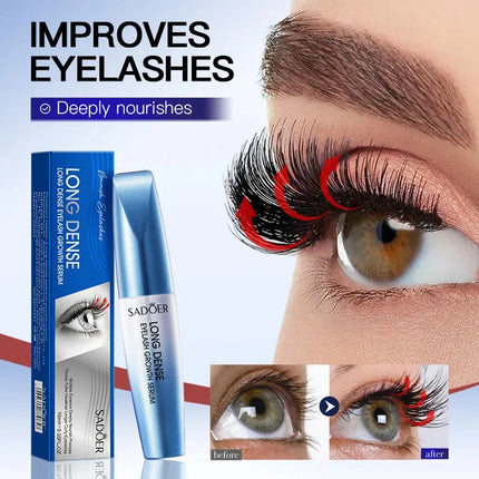 Fast Eyelash Growth Serum Natural Eyelashes Enhancer Longer Thicker Eyebrows Lift Essence Fuller Lashes Eye Care Korean Cosmetic