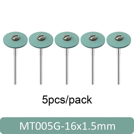 5pcs Dental Polisher Ceramic Diamond Grinding Head Stone Zirconia Ceramics Emax Crowns Grinder Quick Polishing Burs