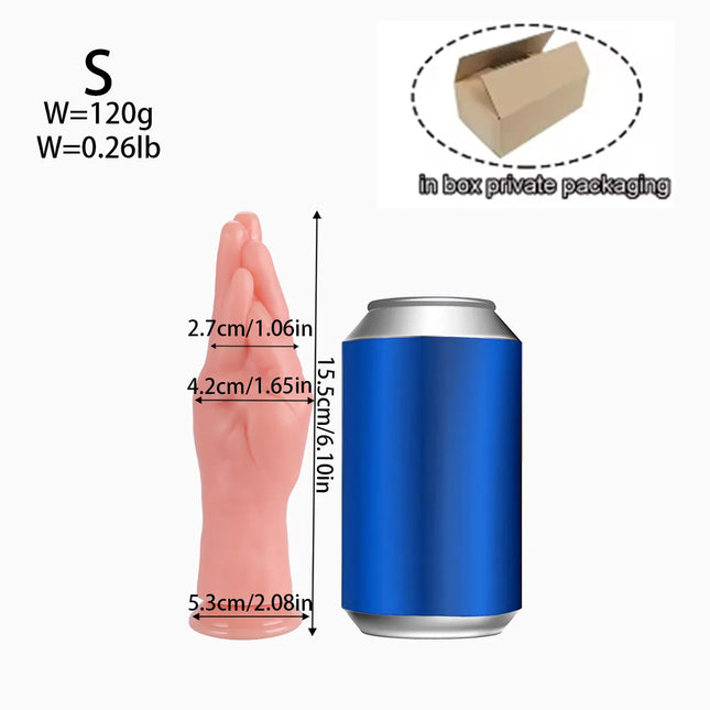 New Fist Hand Anal Plug Butt Plug Vaginal Butt Dilator Men Anus Expander Big Dildo Female Masturbator Sex Toy 18 Adult For Women
