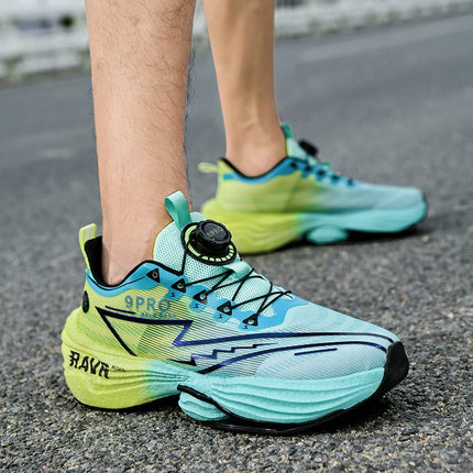 2025 New Men's Running Shoes Cushioning Carbon Plate Racing Marathon Athletic Shoes Comfortable Non-slip Sports Tennis Shoes