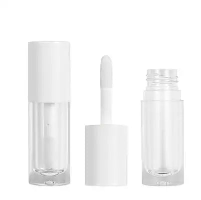 10/30/50pcs 6ml Round Empty Lip Gloss Tube Big Lip Brush Rod Lip Glaze /Lip Oil Tube Liquid Lipstick Tube Cosmetic Container
