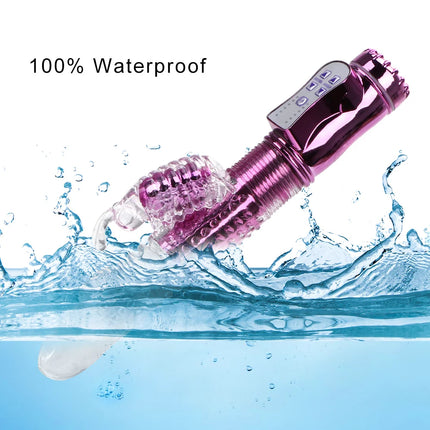 Automatic Stretch Rotate Vibrators For Women Clitoris Stimulator Vaginal Anal Plug Fake Dildos Female Masturbator Sex Toys Adult