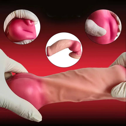 Huge Animal Dildo Anal Plug Sex Toy for Men Women Adult Supplies Large Butt Plug Dog Dildos with Suction Cup Vaginal Masturbator