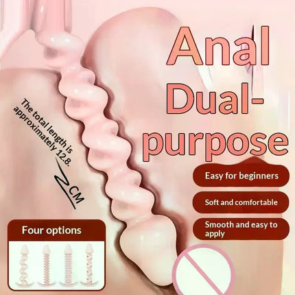 1 Pcs Hand-held TPE Pussy Butt Plug Sex Toys Sexy Accessories Adult Tools Femboy Porno Products 18+