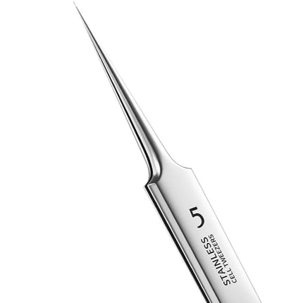 German Ultra-fine No. 5 Cell Pimple Blackhead Clip Tweezers Beauty Salon Special Scraping & Closing Artifact Acne Needle Tool