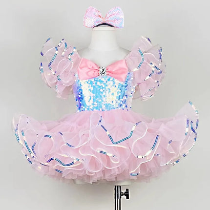 Children Ballet Dress Girls Clothing Summer Baby Ballerine Dance Costumes Party Girl Ballet Leotards Kids Dresses Tutu Vestidos