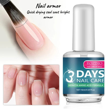 1/2/3 PcsHot selling nail polish quick drying seal nail polish transparent nail polish natural care for nail repair and cleaning