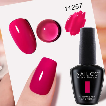 NAILCO Gel Nail Polish 15ml Hema TPO Free Nail Art Vernis Semi Permanent UV Gel Polish Nail Manicure Nail Varnish Ongle Top Coat