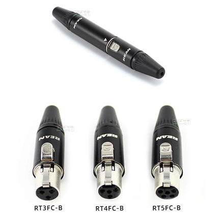 Tiny XLR Cable Connector Male Female 3 4 5 Pin Mini XLR Plug/ Male Socket RT5MP  Wireless Bodypack Headphone Microphone Jack