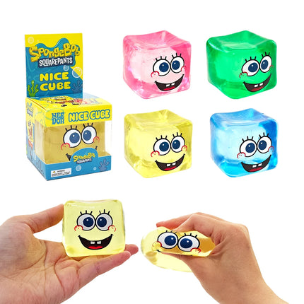 Spongebob Needoh Nice Cube Fidget Toy Stress Relief Sensory Cube For ADHD Focus Office Desk Calming Gadget