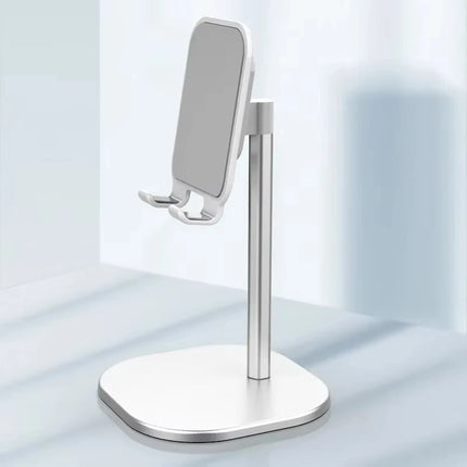 Desktop Phone Holder Tablet Stand For Ipad Phones Universal Bracket Telescopic Adjustable Height Angle Metal Live Support