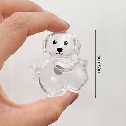 Cat Hair Storage Fridge Magnets Cat Whisker Holder Cat Hair Collection Fridge Magnets Pet Fur Keepsake Capsule DIY Souvenirs