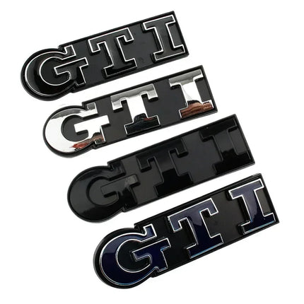 Metal Car Front Grille Emblem Badge for Volkswagen GTI Logo Polo Caddy Golf 4 5 6 8 Jetta Tiguan Touran Passat T-Roc MK3 MK4 MK5